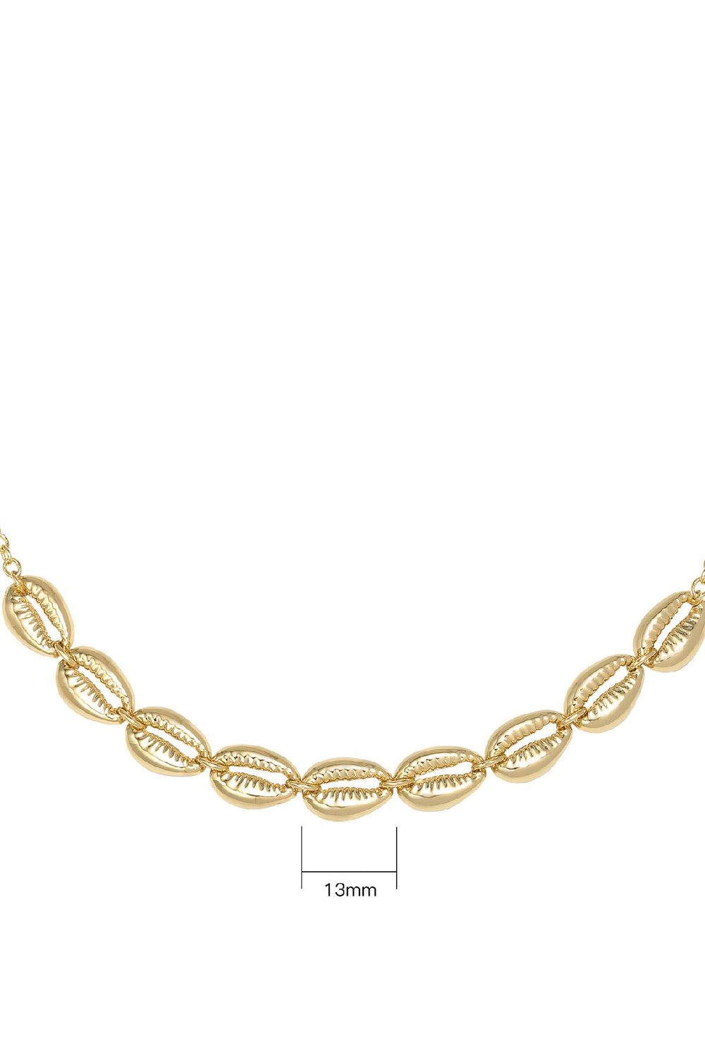 Ketting Bali Vibes Goud kleur Koper h5Afbeelding4
